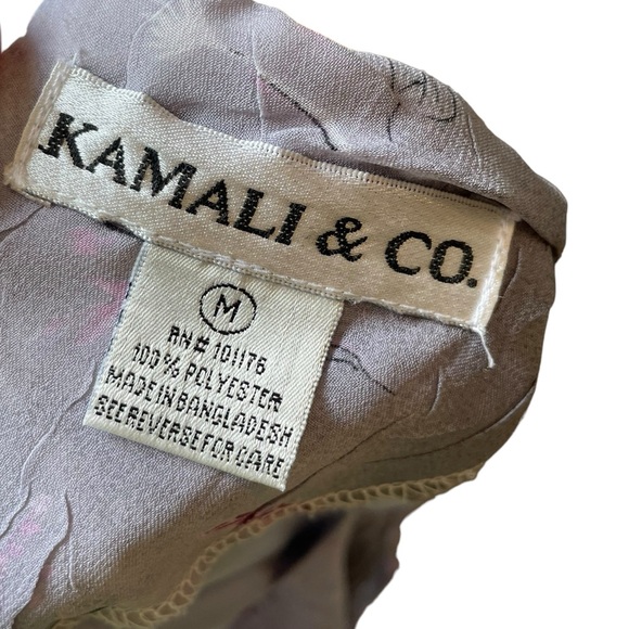 Kamali & Co Vintage 90s Purple Goth Witchy Whimsygoth Cottagecore Prairie Dress - Picture 7 of 7